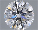 Lab Grown Diamond 0.70 Carats, Round with Very Good Cut, D Color, VS2 Clarity and Certified by IGI