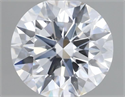 Lab Grown Diamond 0.90 Carats, Round with Ideal Cut, F Color, SI1 Clarity and Certified by IGI