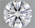Lab Grown Diamond 0.78 Carats, Round with Ideal Cut, D Color, VS1 Clarity and Certified by IGI