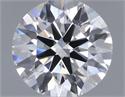 Lab Grown Diamond 0.80 Carats, Round with Excellent Cut, D Color, VS1 Clarity and Certified by IGI