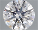 Lab Grown Diamond 0.73 Carats, Round with Ideal Cut, E Color, VS2 Clarity and Certified by IGI