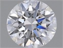 Lab Grown Diamond 0.70 Carats, Round with Ideal Cut, D Color, VS1 Clarity and Certified by IGI