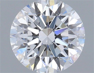 Picture of Lab Grown Diamond 0.86 Carats, Round with Ideal Cut, D Color, VVS2 Clarity and Certified by IGI