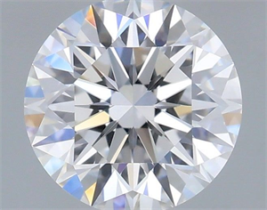 Picture of Lab Grown Diamond 0.86 Carats, Round with Excellent Cut, D Color, VVS2 Clarity and Certified by IGI