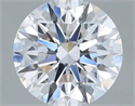 Del inventario de diamantes de laboratorio, 0.85 quilates, Redondo , Color D, claridad VVS2 y certificado IGI