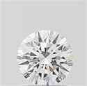 Lab Grown Diamond 1.03 Carats, Round with Ideal Cut, D Color, VVS2 Clarity and Certified by IGI