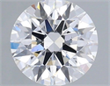 Del inventario de diamantes de laboratorio, 1.30 quilates, Redondo , Color E, claridad VS2 y certificado IGI