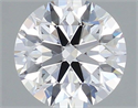 Del inventario de diamantes de laboratorio, 1.05 quilates, Redondo , Color D, claridad VVS2 y certificado IGI
