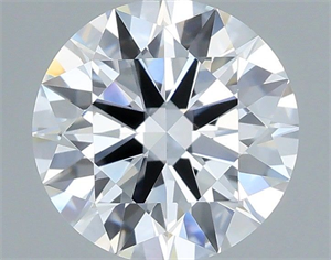 Picture of Lab Grown Diamond 1.03 Carats, Round with Ideal Cut, D Color, VVS2 Clarity and Certified by IGI