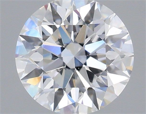 Picture of Lab Grown Diamond 1.03 Carats, Round with Ideal Cut, D Color, VVS2 Clarity and Certified by IGI