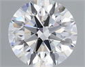 Del inventario de diamantes de laboratorio, 1.05 quilates, Redondo , Color D, claridad VVS2 y certificado IGI