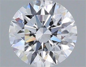 Picture of Lab Grown Diamond 0.86 Carats, Round with Ideal Cut, D Color, VVS2 Clarity and Certified by IGI