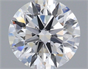 Del inventario de diamantes de laboratorio, 1.58 quilates, Redondo , Color D, claridad VVS2 y certificado IGI