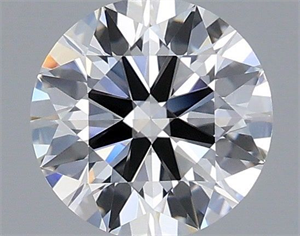 Picture of Lab Grown Diamond 1.01 Carats, Round with Ideal Cut, D Color, VVS1 Clarity and Certified by IGI