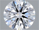 Lab Grown Diamond 1.06 Carats, Round with Ideal Cut, D Color, VVS1 Clarity and Certified by IGI