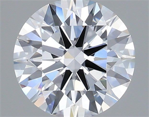 Picture of Lab Grown Diamond 1.06 Carats, Round with Ideal Cut, D Color, VVS1 Clarity and Certified by IGI