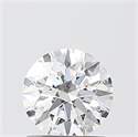 Lab Grown Diamond 1.02 Carats, Round with Ideal Cut, D Color, VS1 Clarity and Certified by IGI
