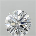 Del inventario de diamantes de laboratorio, 2.09 quilates, Redondo , Color E, claridad VVS2 y certificado IGI