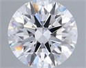 Lab Grown Diamond 1.30 Carats, Round with Ideal Cut, D Color, VS1 Clarity and Certified by IGI