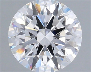 Picture of Lab Grown Diamond 1.30 Carats, Round with Ideal Cut, D Color, VS1 Clarity and Certified by IGI