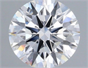 Lab Grown Diamond 1.20 Carats, Round with Ideal Cut, E Color, VS1 Clarity and Certified by IGI