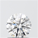 Lab Grown Diamond 1.03 Carats, Round with Ideal Cut, D Color, VS1 Clarity and Certified by IGI