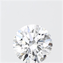Lab Grown Diamond 1.03 Carats, Round with Ideal Cut, D Color, VS1 Clarity and Certified by IGI