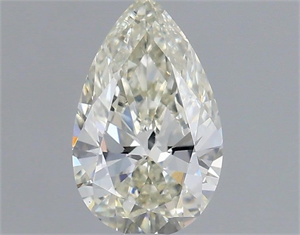 Picture of Natural Diamond 0.53 Carats, Pear with  Cut, H Color, VS2 Clarity and Certified by IGI