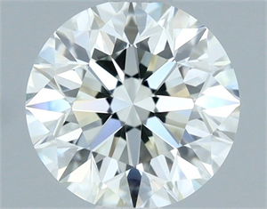 Picture of Natural Diamond 1.00 Carats, Round with Excellent Cut, H Color, VVS2 Clarity and Certified by IGI