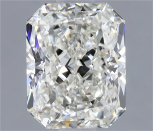 Picture of Natural Diamond 0.92 Carats, Radiant with  Cut, I Color, VVS2 Clarity and Certified by GIA