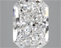Natural Diamond 3.02 Carats, Radiant with  Cut, D Color, VS2 Clarity and Certified by GIA