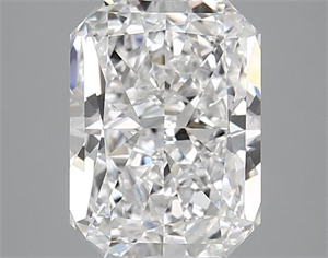 Picture of Natural Diamond 3.02 Carats, Radiant with  Cut, D Color, VS2 Clarity and Certified by GIA