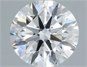 Lab Grown Diamond 1.00 Carats, Round with Ideal Cut, D Color, VVS2 Clarity and Certified by IGI