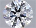 Del inventario de diamantes de laboratorio, 1.36 quilates, Redondo , Color E, claridad VS1 y certificado IGI