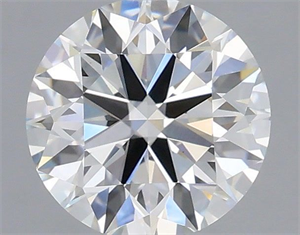 Picture of Lab Grown Diamond 1.38 Carats, Round with Ideal Cut, F Color, VS1 Clarity and Certified by IGI