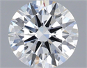 Del inventario de diamantes de laboratorio, 1.10 quilates, Redondo , Color E, claridad VVS2 y certificado IGI