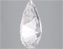 Natural Diamond 5.02 Carats, Pear with  Cut, E Color, VS2 Clarity and Certified by GIA