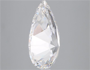 Picture of Natural Diamond 5.02 Carats, Pear with  Cut, E Color, VS2 Clarity and Certified by GIA