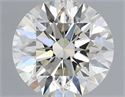 Natural Diamond 0.64 Carats, Round with Excellent Cut, I Color, SI1 Clarity and Certified by IGI