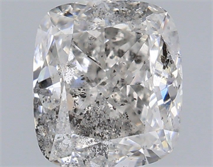 Picture of Natural Diamond 1.01 Carats, Cushion with  Cut, G Color, I1 Clarity and Certified by IGI
