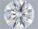 Natural Diamond 0.90 Carats, Round with Excellent Cut, F Color, VVS1 Clarity and Certified by IGI