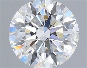 Picture of Natural Diamond 0.90 Carats, Round with Excellent Cut, F Color, VVS1 Clarity and Certified by IGI