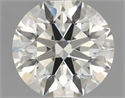 Natural Diamond 1.61 Carats, Round with Excellent Cut, M Color, VS2 Clarity and Certified by GIA