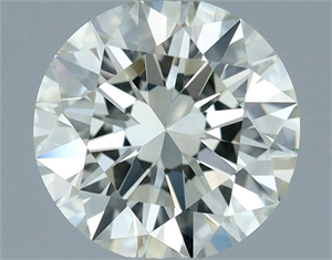Picture of Natural Diamond 1.01 Carats, Round with Excellent Cut, J Color, VS1 Clarity and Certified by IGI