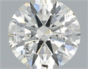 Diamante Natural 0.42 quilates, Redondo , Color I, claridad I1 y certificado IGI
