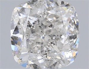 Picture of Natural Diamond 1.01 Carats, Cushion with  Cut, G Color, I1 Clarity and Certified by IGI