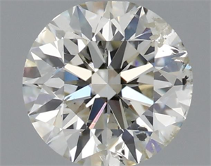 Picture of Natural Diamond 1.05 Carats, Round with Excellent Cut, K Color, I1 Clarity and Certified by GIA