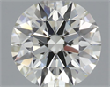 Diamante Natural 0.58 quilates, Redondo , Color J, claridad SI1 y certificado GIA