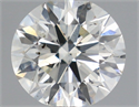 Natural Diamond 0.70 Carats, Round with Very Good Cut, K Color, SI1 Clarity and Certified by GIA