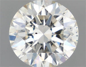Picture of Natural Diamond 1.00 Carats, Round with Excellent Cut, I Color, SI1 Clarity and Certified by IGI